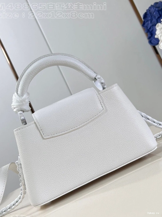 LOUIS CAPUCINES VUITTON MINI-22*12*8CM 0711